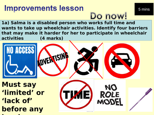 OCR Contemporary issues in sport LO3