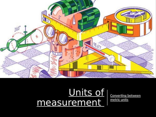Converting between metric units of measurement