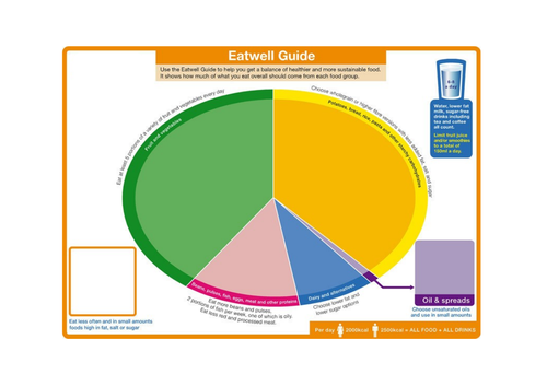 Blank Colour Eatwell Guide