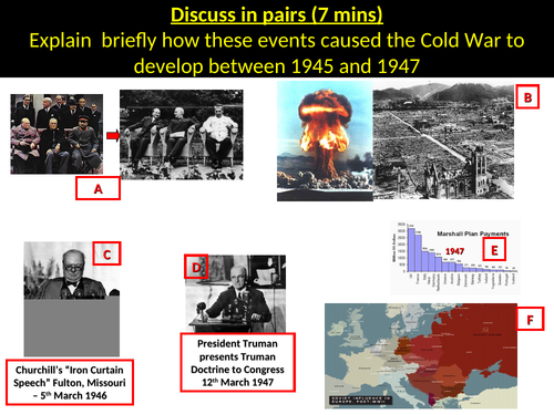 A Level Analysis of Sources and Events Leading to Start of Cold War