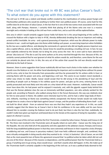 Late Republic Essay Collection