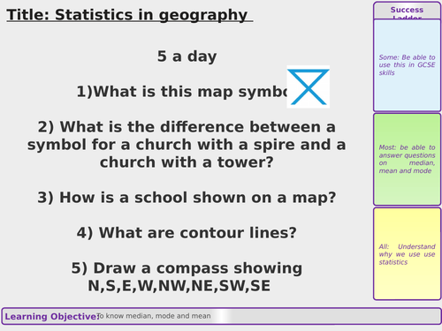 Statistics in geography