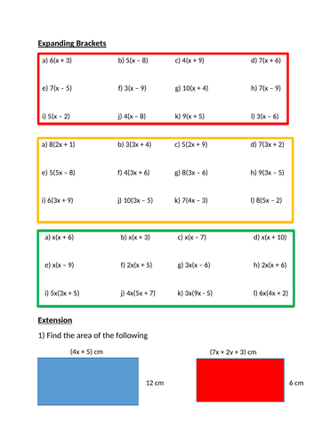 Expanding Brackets RAG