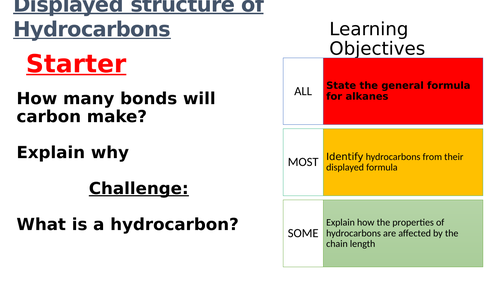 C9.1 Hydrocarbons