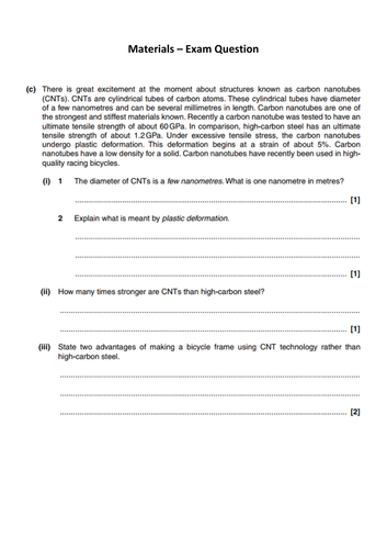 Materials - Introduction