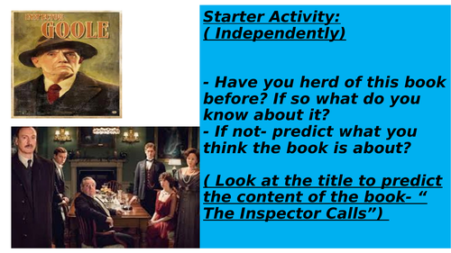 Inspector calls