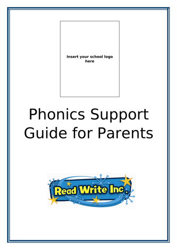 Editable RWI Support Guide for Parents