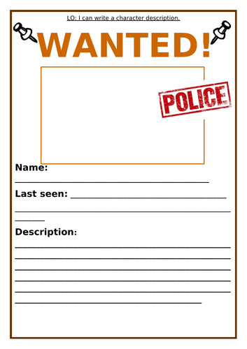 Wanted Poster