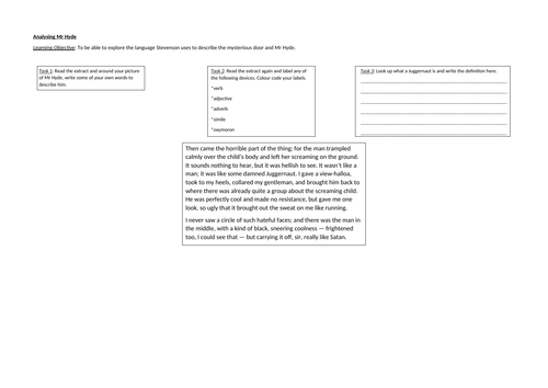 Jekyll and Hyde: The Complete Extracts