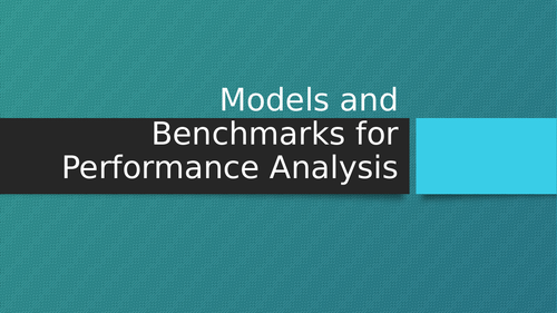 BTEC Sport Methods/Protocols for Analysis