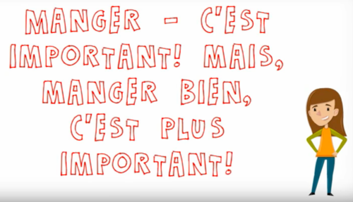 Un régime équilibré