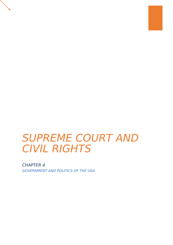 A-Level Politics Supreme Court