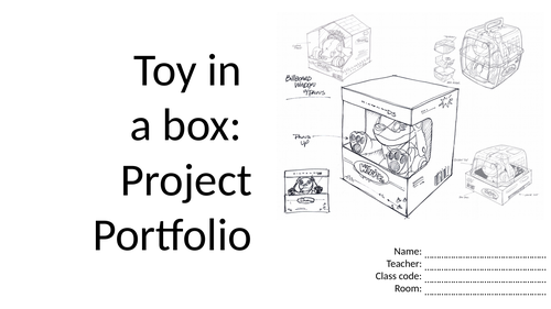 KS3 Toy in a box project: Material properties, CAD skills and workshop practical