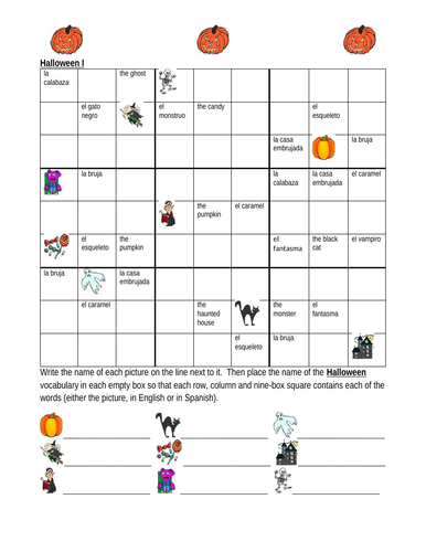 halloween-in-spanish-sudoku-teaching-resources