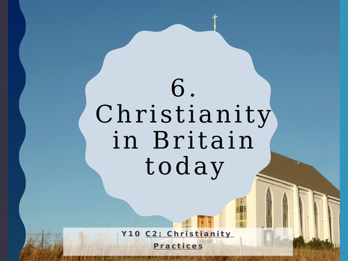 WJEC Eduqas GCSE RS C2 Christianity Practices: 06. Christianity in Britain