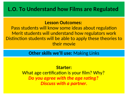 Media Key Theory Series: Media Regulation