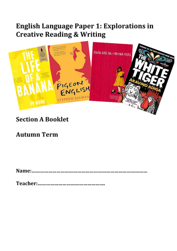 AQA English Language Paper 1 Other Cultures Extracts and Questions Booklet