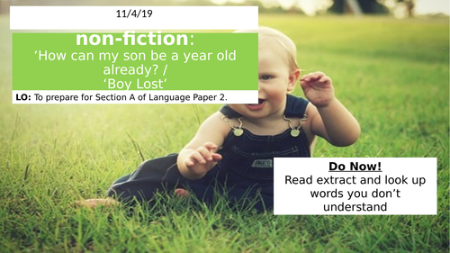 Language Paper 2 June 2017 Q1-5 full lesson