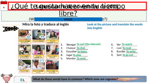 ¿Qué te gusta hacer?