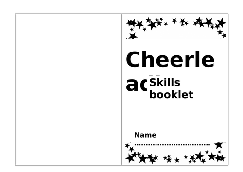 Cheerleading Skills Booklet