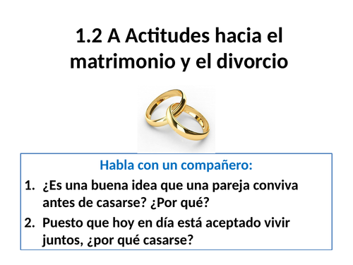 Actitudes hacia el matrimonio