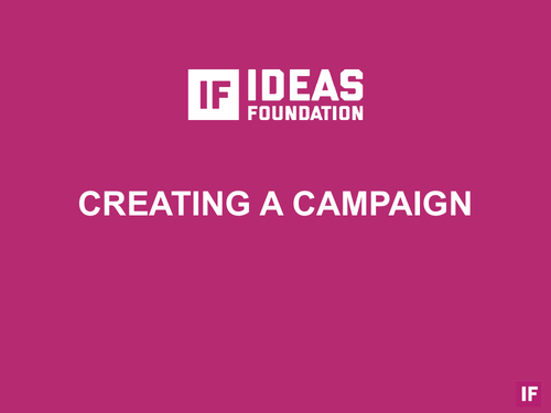 Creating a Campaign