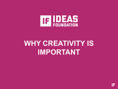 Why Creativity is Important