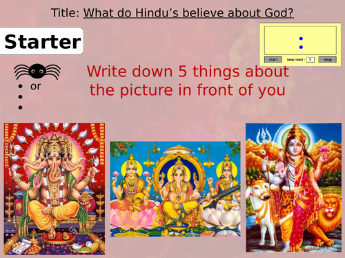 Hindu God's