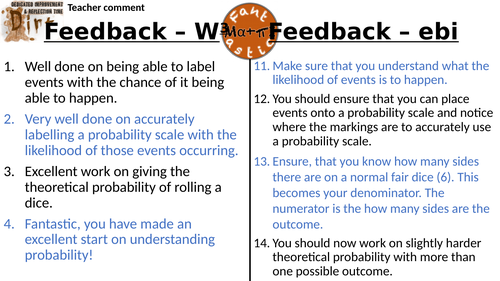 Probability Quick Assessment, AFL, DIRT