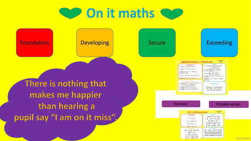 Long Division Algebra