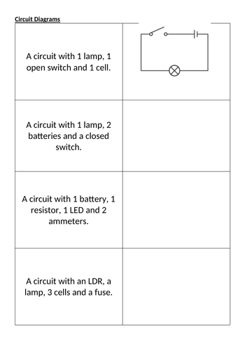 AQA GCSE Electricity Lesson 01 - Circuit Diagrams