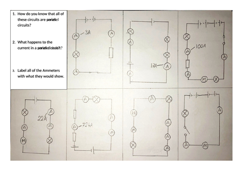 AQA GCSE Electricity Lesson 03 - Current in Series and Parallel