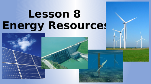 AQA Physics Energy Resources Lesson