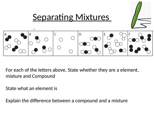 Separating Mixtures