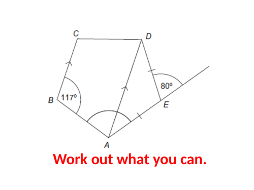 Exterior angles of polygons