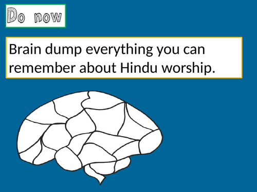 Hinduism unit of work