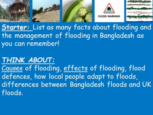 Geography in the News 5Ws of the 1998 Bangladesh Flood
