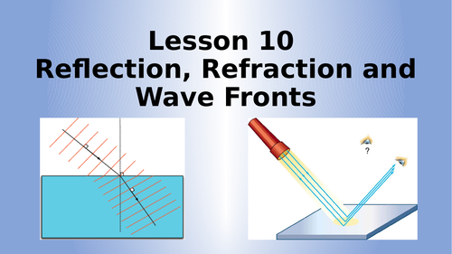 AQA Physics Wave Fronts Lesson
