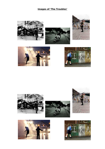 Belfast Confetti Poetry Exploration