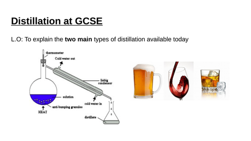 Edexcel Chemistry simple and fractional distillation