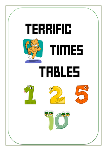 Year 1 - Terrific Times Tables