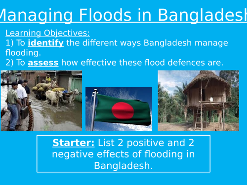 Managing Floods in Bangladesh