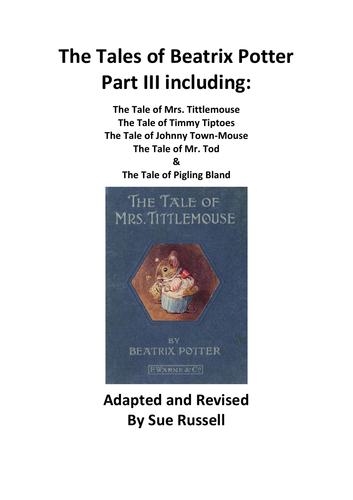 The Tales of Beatrix Potter Guided Reading Part III