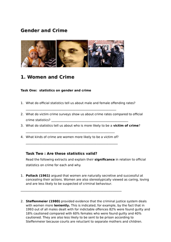 Gender and Crime