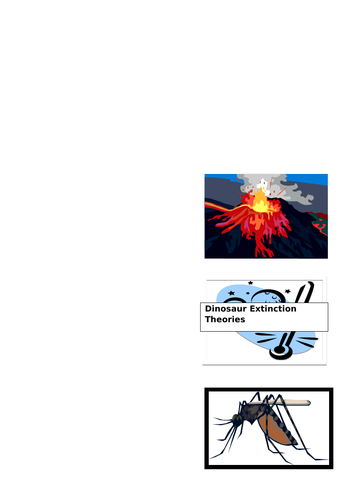 Dinosaur Extinction Flipbook