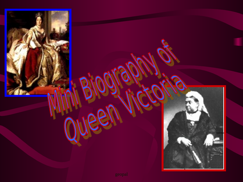 Queen Victoria: Biography   for understanding her values