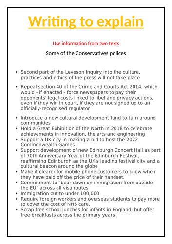 Functional skills writing