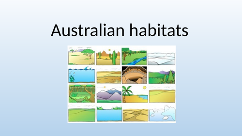 Australian habitats