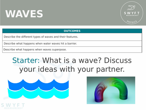 KS3 ~ Year 7 ~ Waves