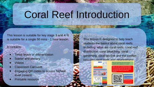 Coral Reef - Introduction | Teaching Resources